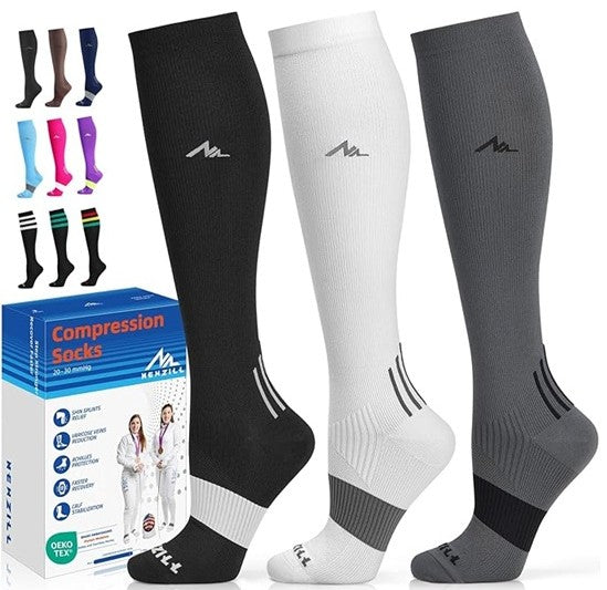 (3) Medical Compression Socks - 15% Off
